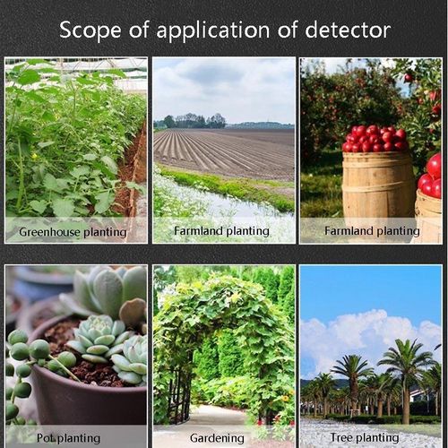 Generic 3 In 1 Soil Detector PH Value Light Intensity Test Pen Round Head Soil Dry Moisture Meter - image 8