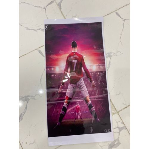 Generic 2pcs Premium Ronaldo Type Car Window Pillar Trim Sticker - image 2