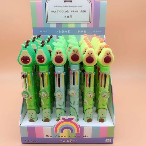 Kawaii Writing Pens, Multicolored Pen, Ballpoint Pen