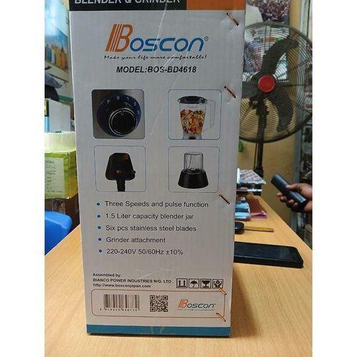 product_image_name-Boscon- 400W blender and grinder (Model BOS-BD4618).NEW 2026-2