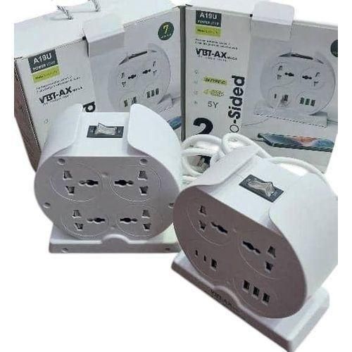 Generic Extension Usb Power 6 Socket 4 Usb 2 Type C