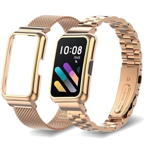 Metal Wristband for Huawei Band 8 Smartband Stainless Steel