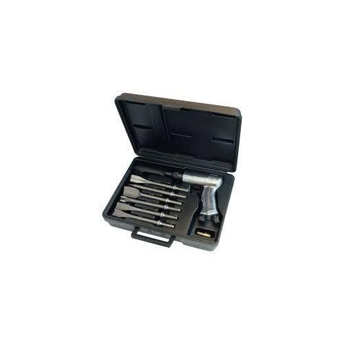 Generic Heavy Duty Pneumatic Air Hammer Kit with Chisels & Spring Retainer