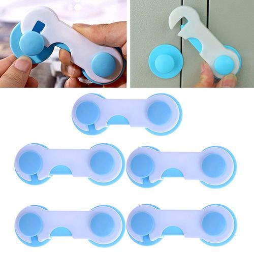 5PCS Home Security Protection Baby Safety Goods Cabinet Drawer