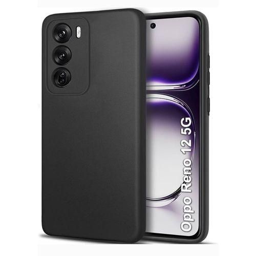 product_image_name-Generic-Silicon Back For Oppo Reno 12 5g. Black-1