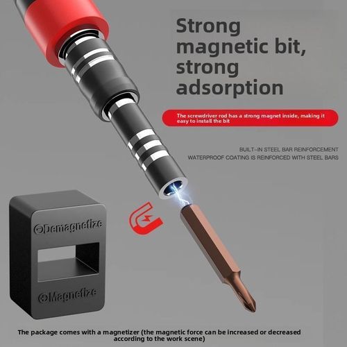 Generic 34-in-1 Magnetic Screwdriver Set Magnetic Precision Repair Tool Kit - image 3