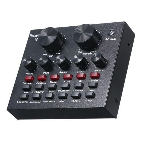 product_image_name-Generic-V8 Audio USB External Sound Card-Live Stream Audio Interface-1