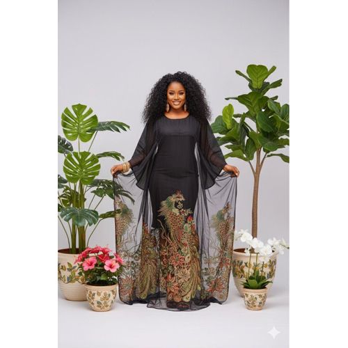 Fashion OSC Signature Floor-Length Boubou