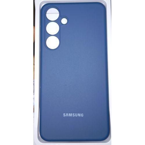 Generic Samsung Galaxy S25 Plus Silicone Back Case-Blue