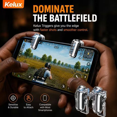 Generic Kelux xc69 Mobile Phone Game Trigger For PUBG Gaming Controller