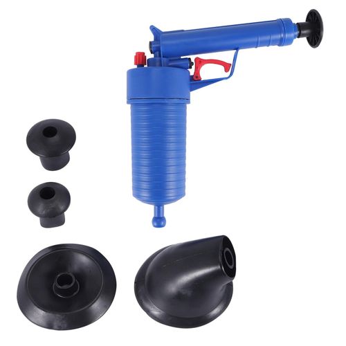 Drain Blaster Air Powered Plunger Gun, High Pressure Powerful