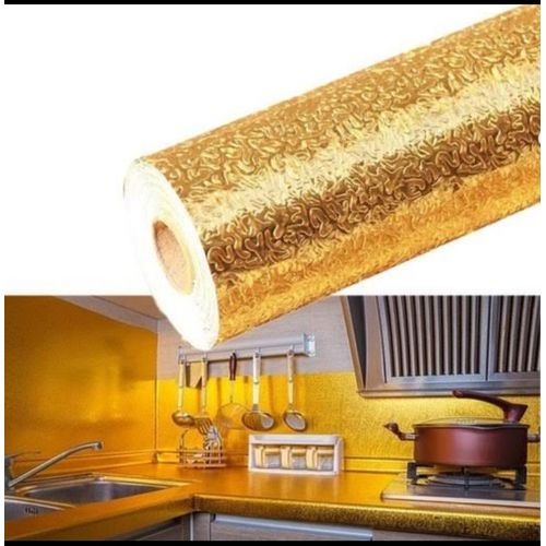 product_image_name-Generic-Aluminum Foil Wall ,cabinet,stove Adhesive Wallpaper-1