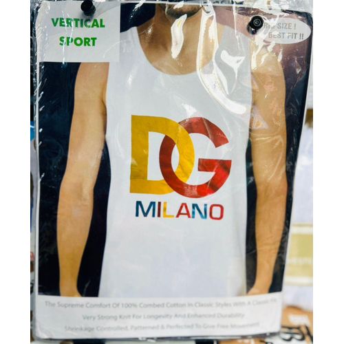 Vest 3 in 1Vertical Printed Sport Vestt for Men - image 4