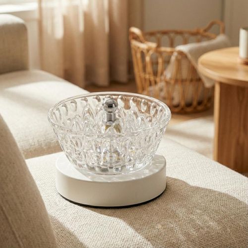 product_image_name-Generic-Elegant Crown Shape LED Touch Table Lamp - 3 Light Modes + RGB, USB Rechargeable, for Bedroom Living Room Camping Decor-4