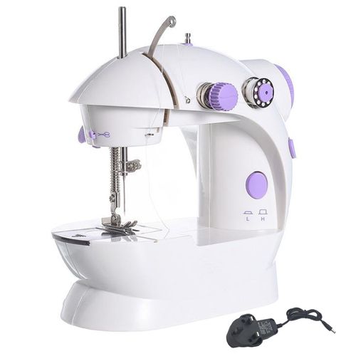 1pc Sewing Machine Mini Portable Electric Portable Household 12