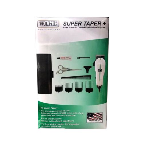 Wahl Super Taper Plus Barbing Clipper | Original Wahl Clipper with Wahl  Original Quality Hologram