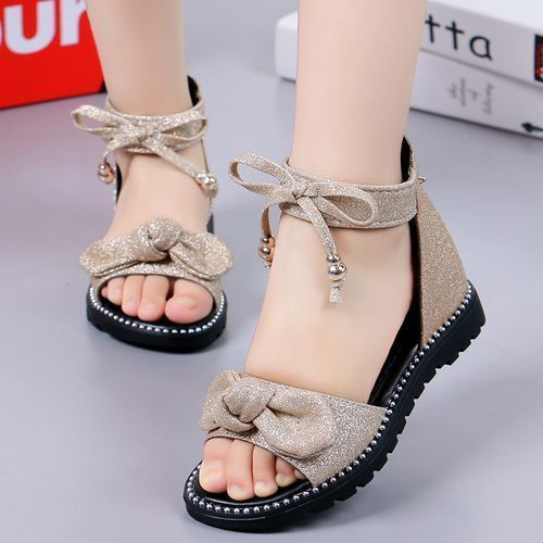 Fashion Black Friday Deal Princess Shoes Little Girl Soft soled Children Roman Shoes Jumia Nigeria