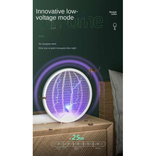 Generic FOLDABLE AUTOMATIC RECHARGEABLE ELECTRIC MOSQUITO SWATTER KILLER - image 2