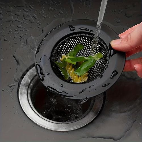 Generic 2pcs Kitchen Sink Filter, Stainless Steel Sink Drain Filter, Dishwasher Safe, Kitchen Sink Filter, Kitchen Accessories - image 2