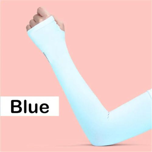 Generic  Ice UV Sun Protection Cooling Compression Arm Sleeve Unisex - image 2