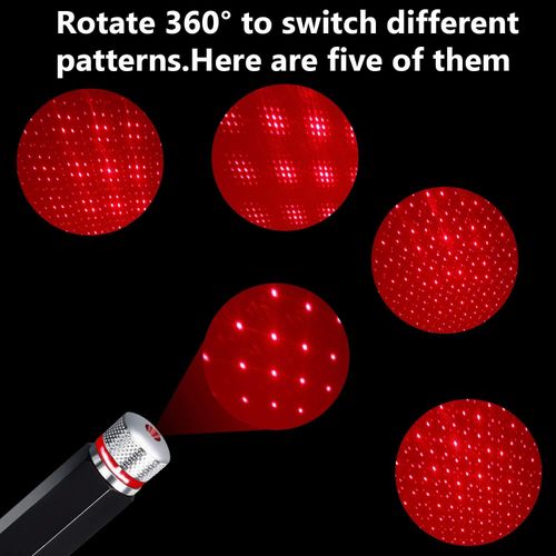 Car Roof Star Light Interior USB LED Lights Starry Atmosphere Projector  Decoration Night Home Decor Galaxy