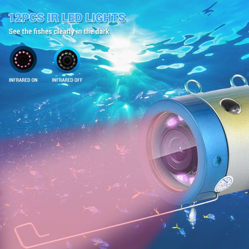 Generic Underwater Fishing Camera 12 IR LED Lights Waterproof