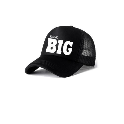 Fashion High Design Face Cap: Black