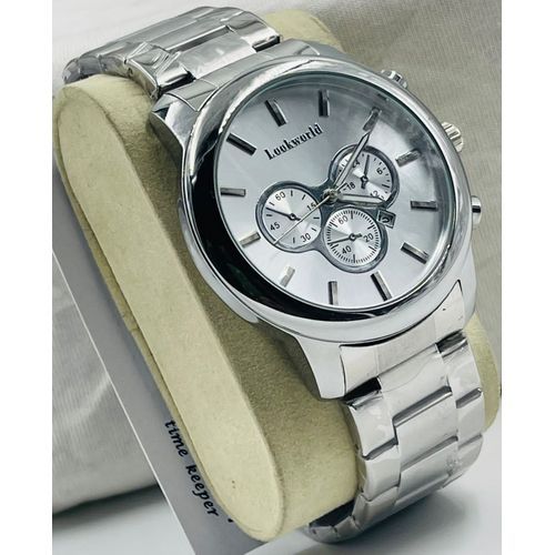 product_image_name-Lookworld-Classic Conquest V.I.P. Waterproof Men's Watch - Silver-1