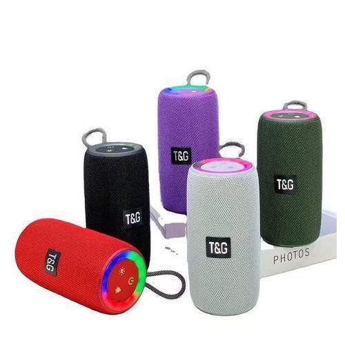 product_image_name-T&G-TG431 Cylindrical Waterproof Speakers Portable Music Player Wireless Speaker (GREY))-6