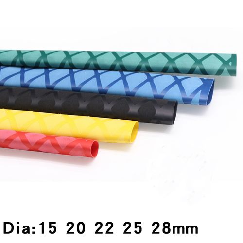 Generic 1M 15 20 22 25 28mm Non Slip Heat Shrink Tube Fishing Rod