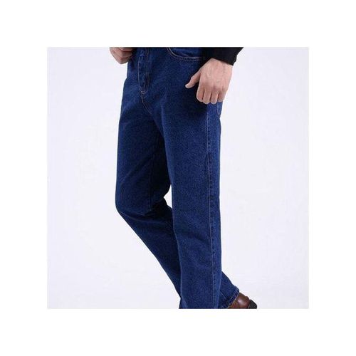Fashion Men Stretch Fiited Blue Jeans
