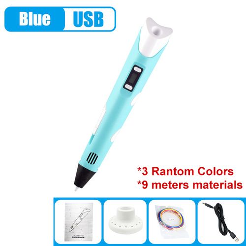 Generic E-kewl 3D Printer Pen PLA Filament Printing Pen 3 D Pen