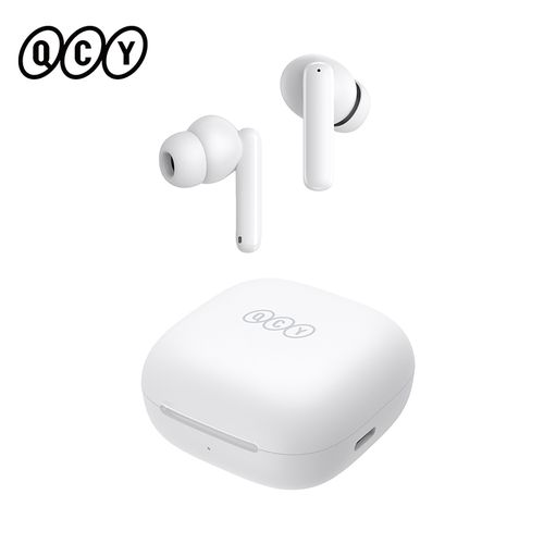 Qcy T13 ANC Wireless Earbuds Active Noise Cancelling White