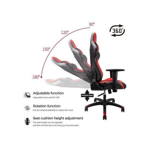 product_image_name-Generic-Furgle Gaming Chair With Footrest-4