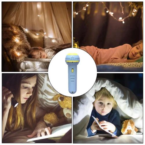 product_image_name-Generic-Children's Fun Flashlight Pro-jector - 6 cards /48 patterns-6