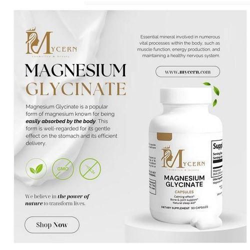 MYCERN Magnesium Glycinate 90 Capsules - image 2
