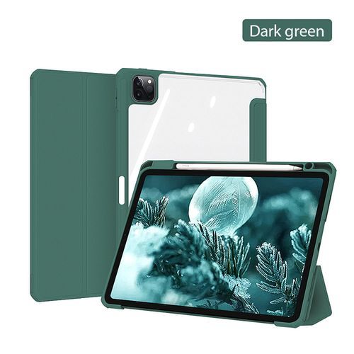 For iPad case 2021 Mini 6 Pro 11 9th Generation Case 10.2 2018 9.7 5th 6th  Air 4 5 10.9 10th PU Silicon Transparent Cover Funda