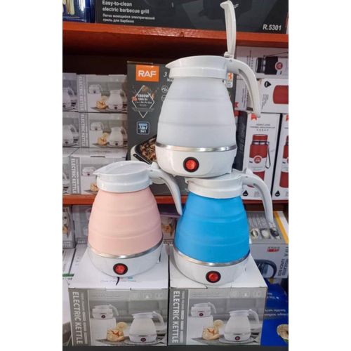 Generic Portable Foldable Electric Kettle – Silicone Travel Water Boiler, Fast Heating Electric Kettle