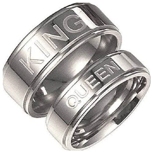 Urbana Her King His Queen Couple Ring Set