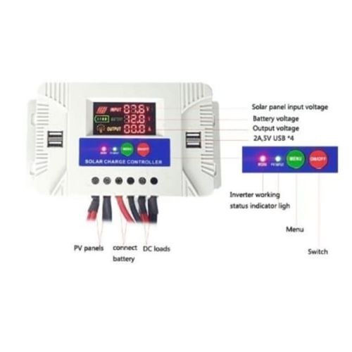product_image_name-Generic-Solar Charge Controller Pwm 12v 24v 36v 48v Dc Auto 30a-1
