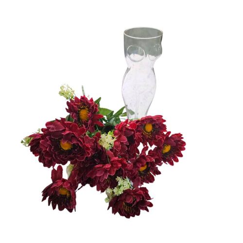 Generic Flower bunch in Female shape Vase - image 2