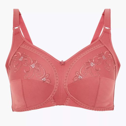 M&S Total Support Embroidered Full Cup Bra