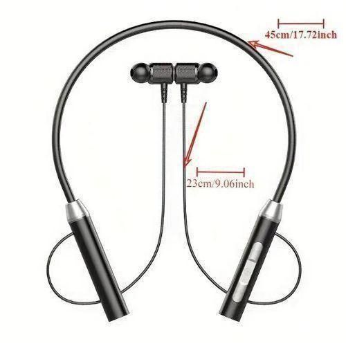 product_image_name-Generic-Oraimo Neck Headset Neckband Bluetooth EàrBuds Wireless Headphone Headset Earphone Aírpods -4
