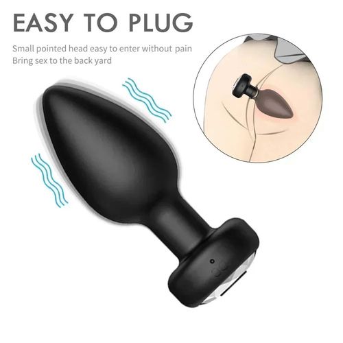 solo anal plug Unicorn Tails Silicone Anal Plug main image 0