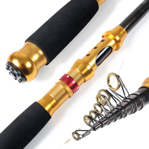 Generic Telescopic Fishing Rod Portable Small Short Fishing Pole