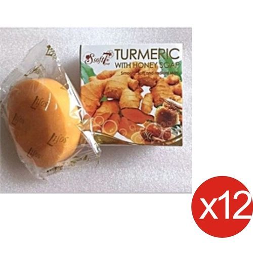 product_image_name-K Brothers-12pc - Tumeric With Honey Soap-1