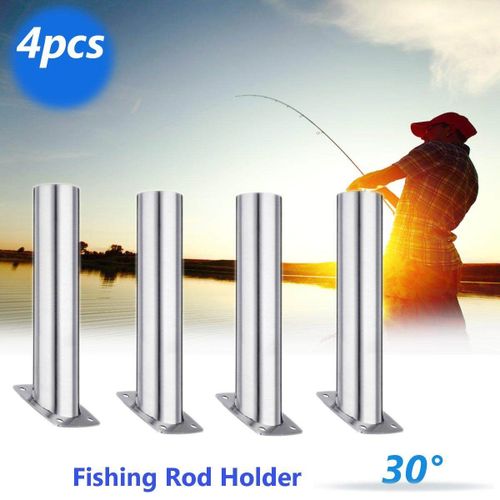 Vertical flush-mount fishing rod holder - HD version