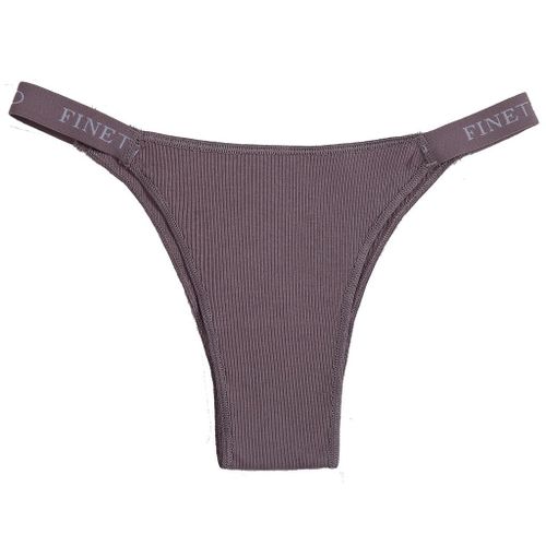 Women Cotton Thongs Panties Sexy Low Waist G String Briefs Ladies