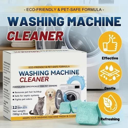 Generic Washing Machine Cleaning Tablets: Remove stains and odors, leaving a fresh scent - image 3