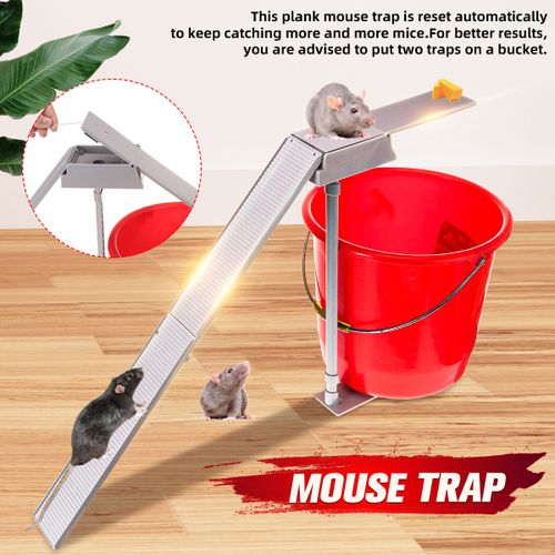 Walk the Plank Mouse Trap Automatic Reset Mouse Trap For Mice Rats Rodents